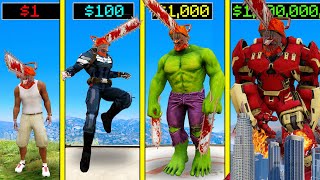 GTA 5 : $1 CHAINSAW-MAN to $1,000,000,000 IRON CHAINSAW-MAN in GTA 5!