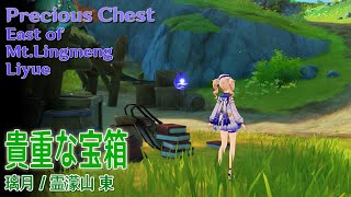 【原神】貴重な宝箱/落とした鍵・その1、その2/璃月/沈玉の谷/霊濛山東 [Precious Chest,East of Mt.Lingmeng,Chenyu Vale,Liyue,67160]