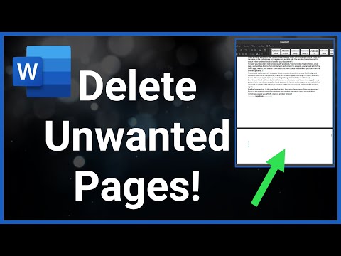 Как удалить лишние страницы в Microsoft Word