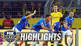 Sulu 90th minute goal levels 2-2 for Darmstadt vs. Borussia Dortmund - 2015–16 Bundesliga Highlights