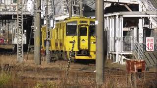 JR九州　キハ200喜入駅～鹿児島中央駅（340D) 折り返し　キハ200なのはな快速鹿児島中央駅～山川駅3345D　宮田通り踏切   撮影日2024 1 20