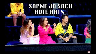 Sapne Jo Sach Hote Hain, Sonu Kakkar, Neha Kakkar &Tony Kakkar On the sets of SAREGAMAPA L'il Champs