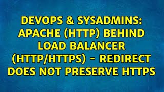 Apache (http) behind load balancer (http/https) - Redirect does not preserve https