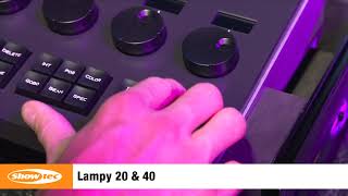 Consolle DMX più facili e potenti: Showtec LAMPY 20 \u0026 40.Video tutorial per l'uso.#dmxcontroller#dmx