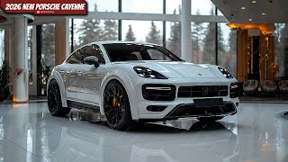 2026 Porsche Cayenne - A Game-Changer for SUVs!