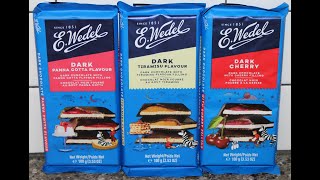 E. Wedel Dark Panna Cotta Flavour, Dark Tiramisu Flavour \u0026 Dark Cherry Review