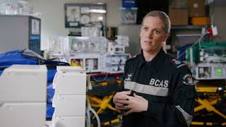 Meet Joanna - Your Critical Care Paramedic #BCEHS #patientcare #healthcare