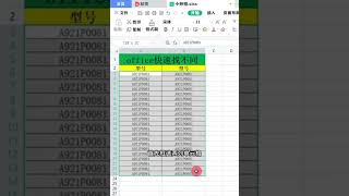 「Excel」快速找出不同数据