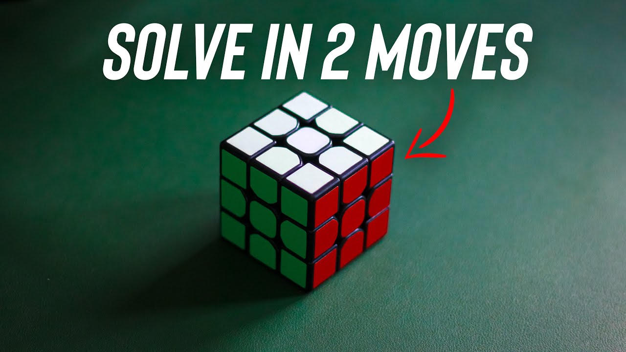 How To Solve A Rubik S Cube In 2 Moves Impress Your Friends With This