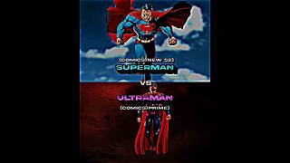 Superman vs Ultraman #battle