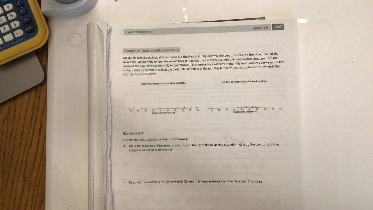 Grade 6 Module 6 Lesson 8 Classwork Youtube