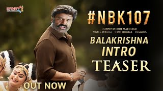 NBK 107 - Balakrishna Intro First Look Teaser | NBK 107 Official Teaser | Shruthi hassan ,| S Thaman