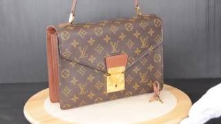 ilovekawaii C02766 - Louis Vuitton Monogram Concorde Hand Bag M51190