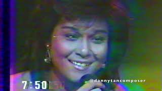 NORA AUNOR, WILLY CRUZ, LEAH NAVARRO - Jamming at Superstar TV Show - 1989