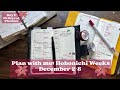 Planmas Day 1 | Plan with me | Dec 2-8, 2024 | Hobonichi Weeks | Health Planner