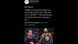 Warriors GM told Demarcus Cousins why HE IS NOT in The NBA anymore 🤔🤔😳