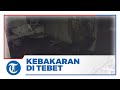 Kebakaran Rumah Kosong di Tebet Diduga karena TV Korslet