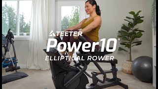 Teeter Power10 Elliptical Rower - Product Overview