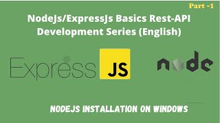 Node Js installation on Windows 10 || Node Js basic series || #1
