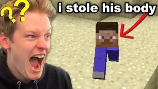 Secretly Stealing My Friends Body Parts on Minecraft...