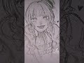 【過去絵リメイク】 アナログイラスト tiktok イラスト shorts