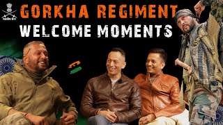 ⚔️Gorkha Regiment Welcome Ceremony ❤️| Col Rajeev Bharwan #indianarmy #podcast #army #gorkharegiment