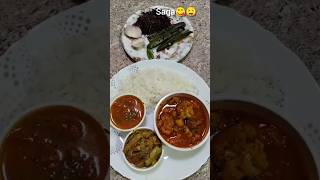 Lunch thali video18🍱😊mo maa handisala!🤤#kajal\u0026guddivlogs#youtubeshorts#foodie#lunchthali#shortsvideo