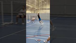 Sulkapallon Näytösottelu JySS Treeneissä Oldorff vs Andersson #sulkapallo #badminton #jyss