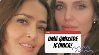 A amizade de Salma Hayek e Angelina Jolie I Atrizes I VIX Brasil