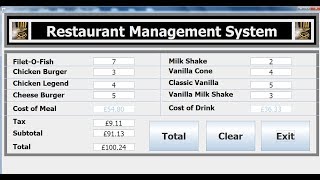 How to Create an Object Oriented Restaurant Management System in Java Eclipse -Full Tutorial