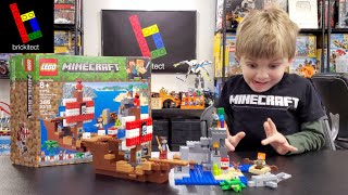 Clark's LEGO Minecraft Reviews: The Pirate Ship Adventure 21152