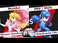 MuteAce (Peach) vs DRiP | Waltz (Mega Man) - WSF - Smashvania #34