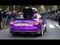 Tuner Cars Leaving 100% Auto Live - CRAZY 1041HP GT-R, Widebody NSX, Gio, Novitec 812, Antilag Golf