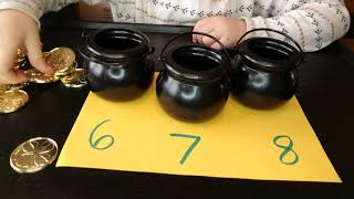 Counting Gold Coins- St.Patrick's Day Busy Box Activities