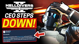 Helldivers 2 CEO Steps Down?!