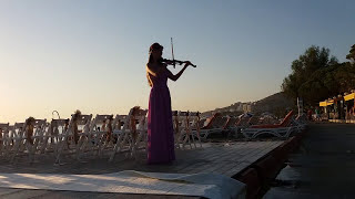 Kumsalda Gün Batımında Muhteşem Düğün - Great Wedding on Beach  During Sun Setting Down - свадьба