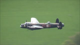 Dambusters over Ladybower and Derwent 2013. 70th Anniversary. Lancaster, Spitfire and Tornado GR4s