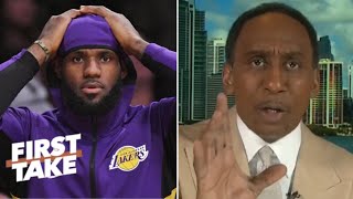 FIRST TAKE| Stephen A. Smith on LeBron's GOAT case: Bron has cancer & that's why