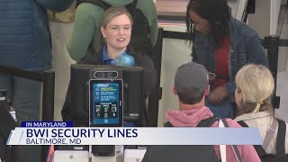 Massive lines at BWI airport security quickly shorten with more TSA, ICE agents