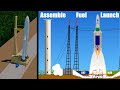 Launch sequence of an Ariane 5