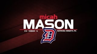 Duquesne Basketball | Micah Mason Highlights 2015-16