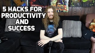 5 Productivity Hacks of Successful Musicians