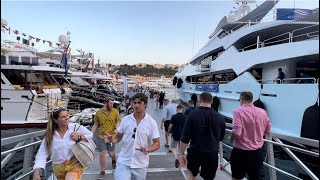 Superyacht Party for Millionnaires during the F1. MC