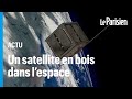 Le premier satellite en bois en route vers l'ISS