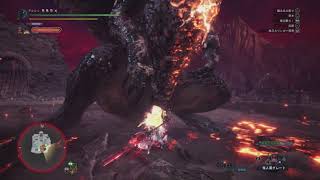 MHW:IB ミラボレアス　非火事場太刀ソロ　08'11''53