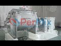 permix double sigma mixer model psg 225 with bottom discharge