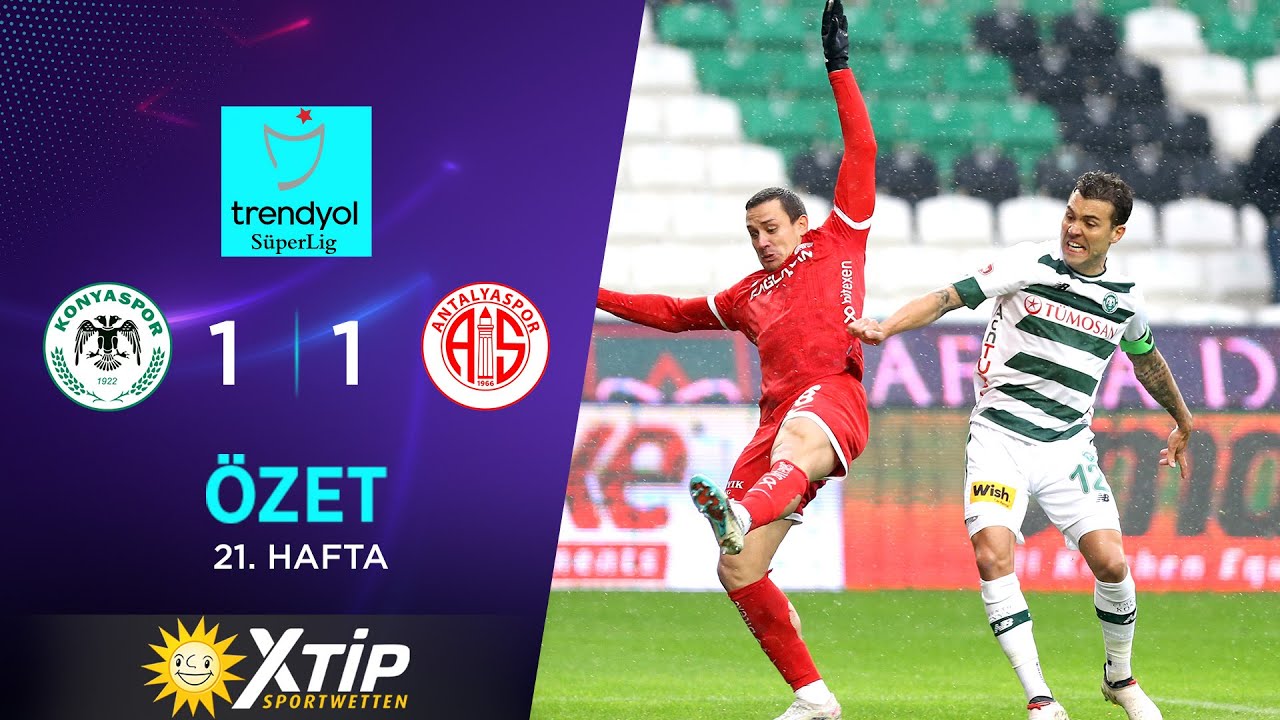 MERKUR BETS | T. Konyaspor (1-1) B. Antalyaspor - Highlights/Özet ...