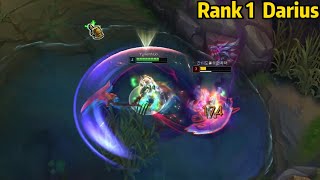 Rank 1 Darius: HE IS THE KING ON TOPLANE!