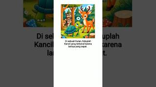 Dongeng Singkat (Kancil \u0026 Kura-Kura) #dongeng #story #baca #membaca