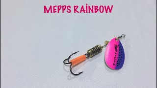 MEPPS COMET RAİNBOW OLTA KAŞIĞI.MEPPS AGLİA RAİNBOW ALABALIK VE SOMON KAŞIĞI